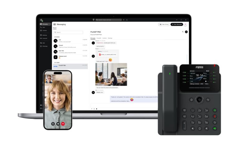 PortSIP PBX with Fanvil Phone